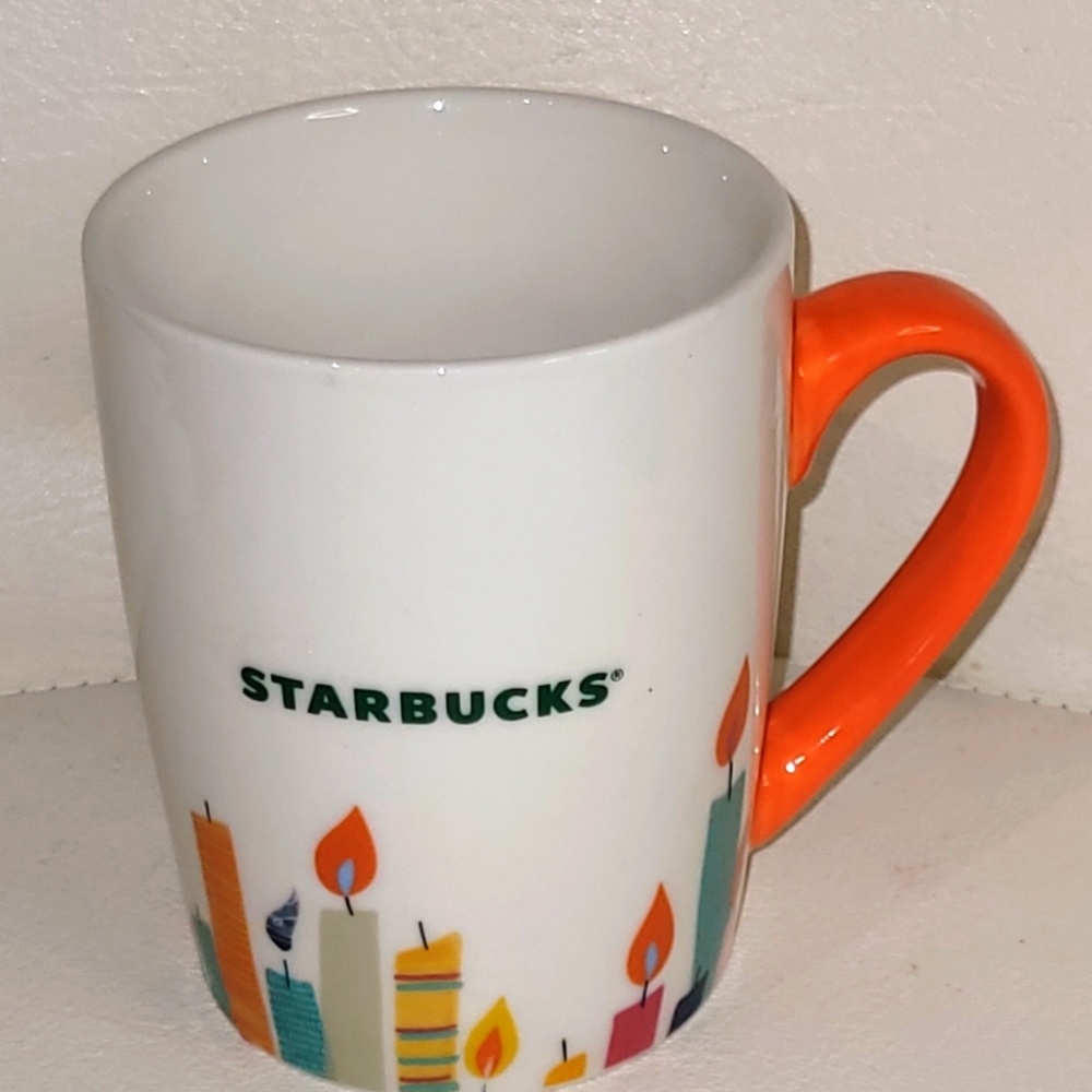 Starbucks Birthday Candles Coffee Mug Cup 10 Ounce 2020
